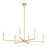 6 Light Linear Chandelier / Lustre Lineair 6 Light | 207359A
