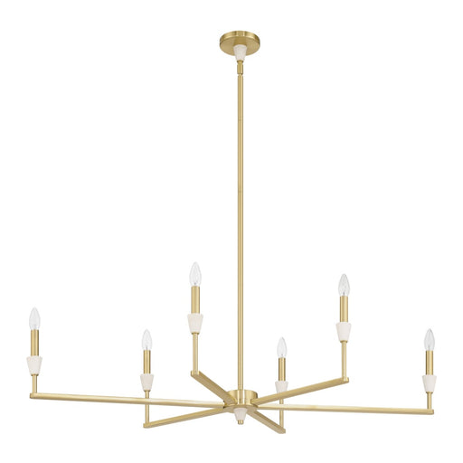 6 Light Linear Chandelier / Lustre Lineair 6 Light | 207359A