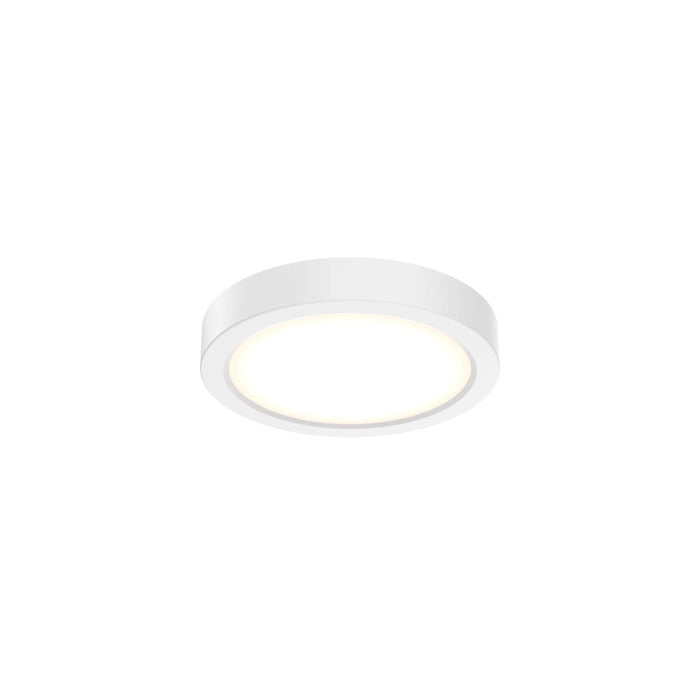 6 Inch Round Indoor/outdoor Led Flush Mount | CFLEDR06-CC-WH