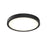 Round Flush Mount, Universal 120v347v, 010v Dimming | CFLEDR10CCVBK