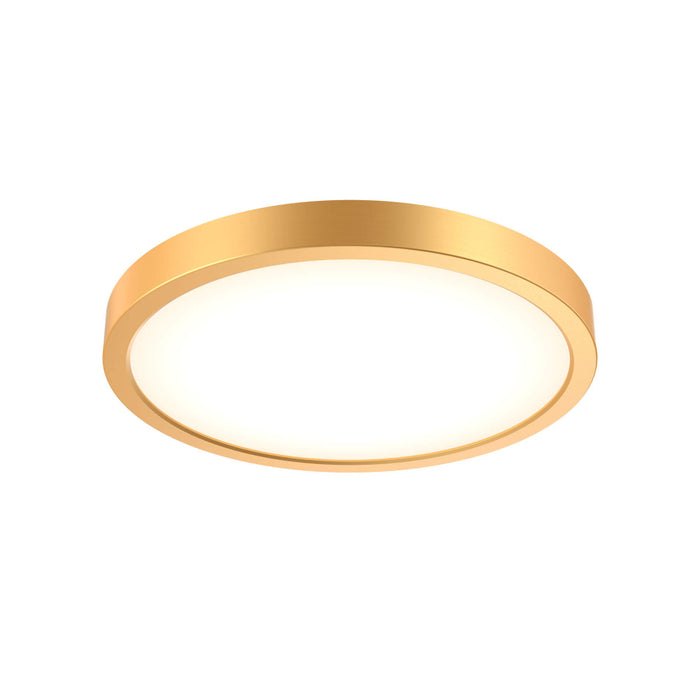 Round Led Flushmount | CFLEDR10-CC-GD