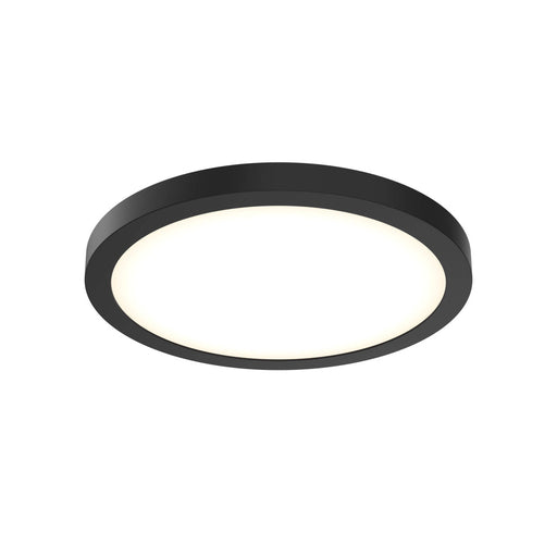 14 Inch Round Indoor/outdoor Led Flush Mount | CFLEDR14CCBK