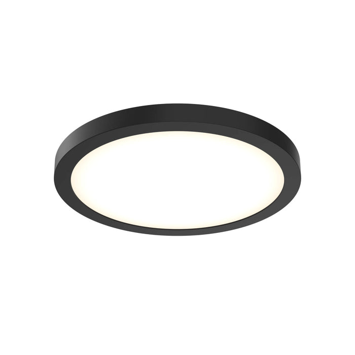 14 Inch Round Indoor/outdoor Led Flush Mount | CFLEDR14CCBK