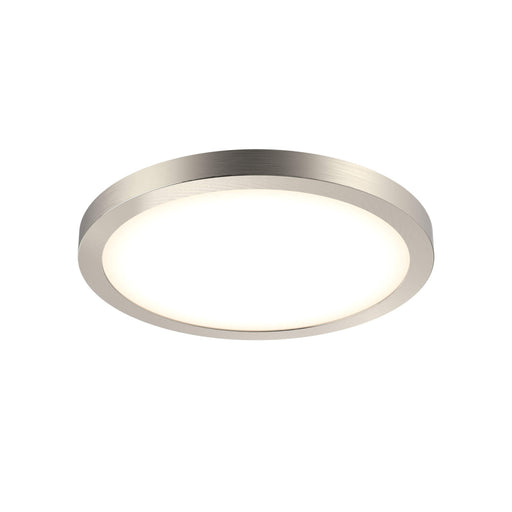 14 Inch Round Indoor/outdoor Led Flush Mount | CFLEDR14-CC-SN