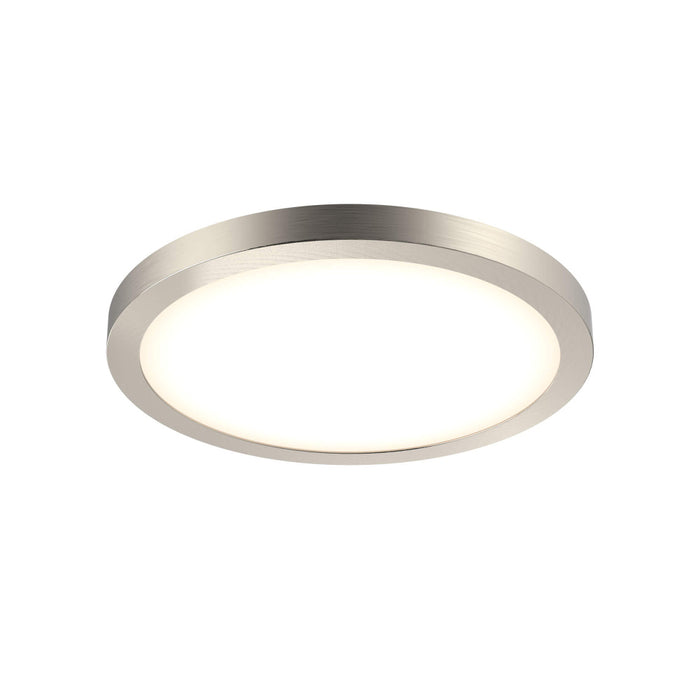 14 Inch Round Indoor/outdoor Led Flush Mount | CFLEDR14-CC-SN