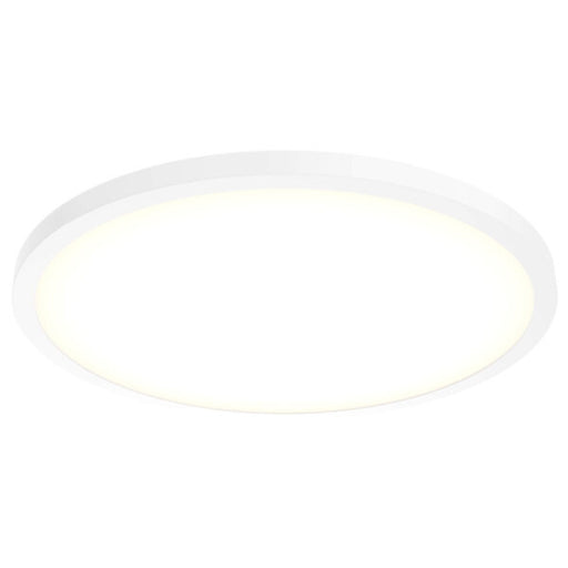 24'' Ceiling Flushmount | CFLEDR24-CC-WH