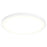 Round Flush Mount, Universal 120v347v, 010v Dimming | CFLEDR24CCVWH