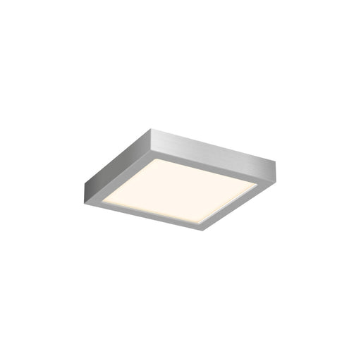 6 Inch Square Indoor/outdoor Led Flush Mount | CFLEDSQ06-CC-SN