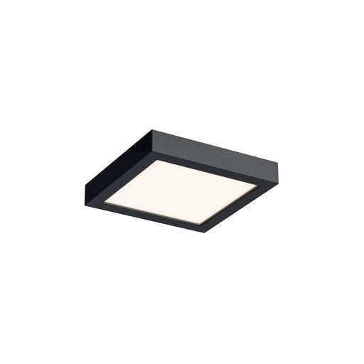 6 Inch Square Indoor/outdoor Led Flush Mount | CFLEDSQ06-CC-BK
