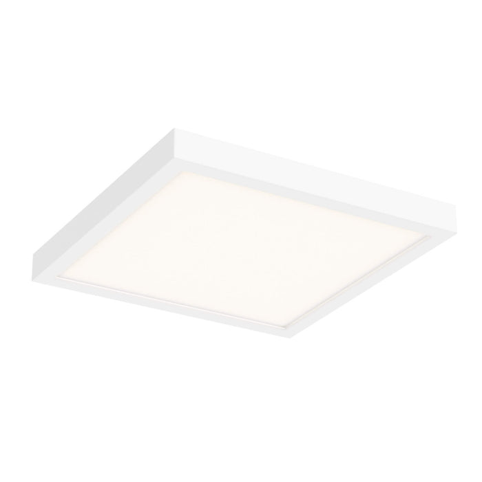 10 Inch Square Indoor/outdoor Led Flush Mount | CFLEDSQ10-CC-WH