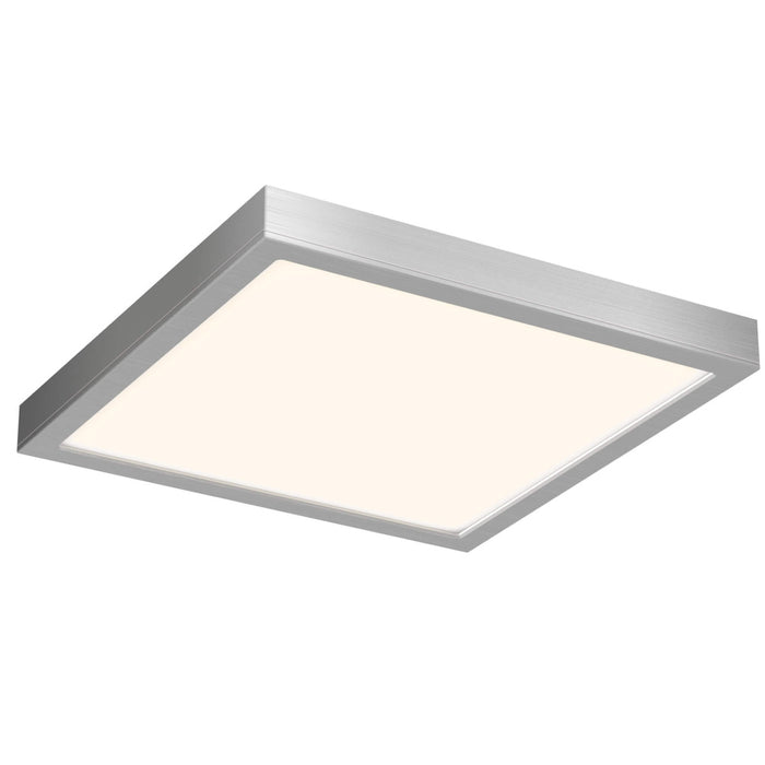 14 Inch Square Indoor/outdoor Led Flush Mount | CFLEDSQ14-CC-SN