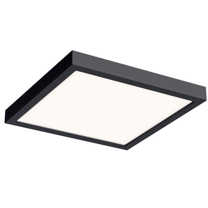 14 Inch Square Indoor/outdoor Led Flush Mount | CFLEDSQ14CCBK