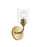 Ilia 1-light Wall Sconce With Clear Glass Shade | P710155-191