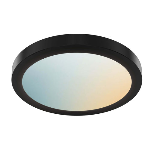 Smart 12in Flush Mount, Rgb+cct, Ble Mesh White | DCPFMM12BK
