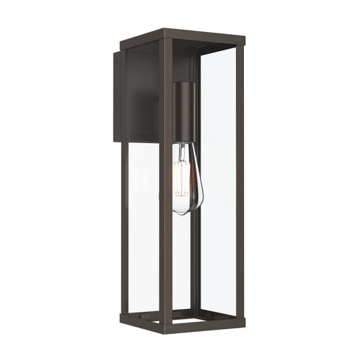 Ryle One-light Large Wall Lantern With Clear Glass Panels | P560399-020