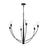 Jheni Six-light Large Chandelier With Clear Glass Shades | P400455-31M
