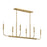 Reines Six-light Linear Chandelier | P400450-191