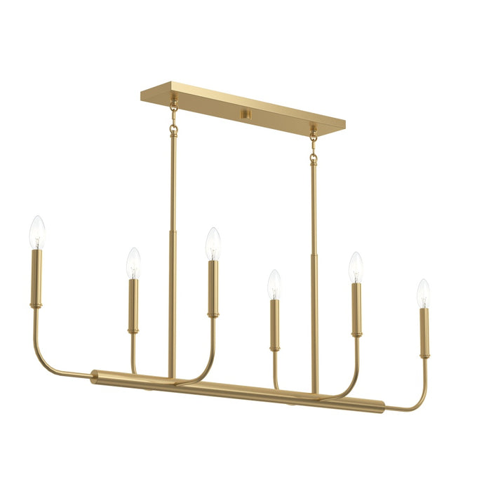 Reines Six-light Linear Chandelier | P400450-191