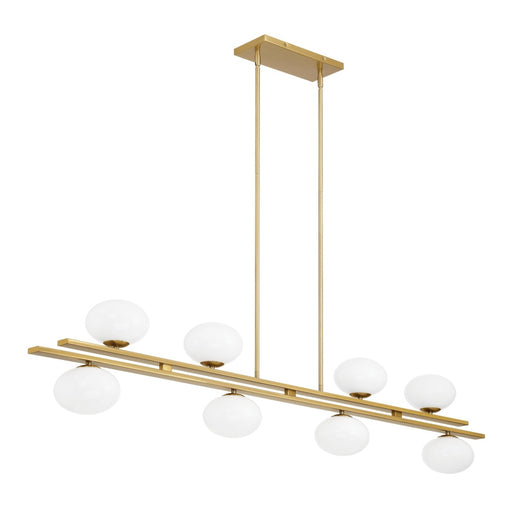 8 Light Linear Chandelier / Lustre Lineair 8 Light | 207378A