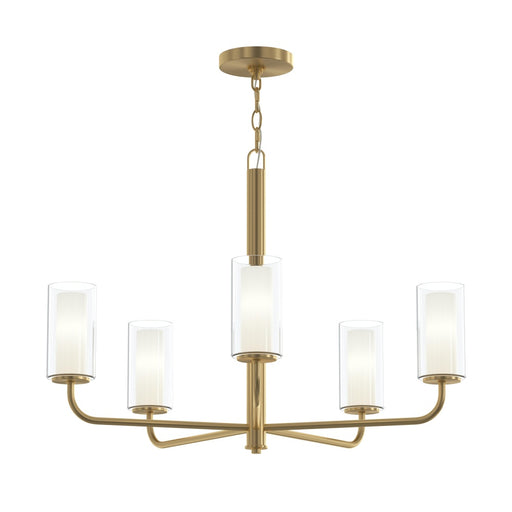 Mack Five-light Chandelier With Layered Glass Shades | P400475-191