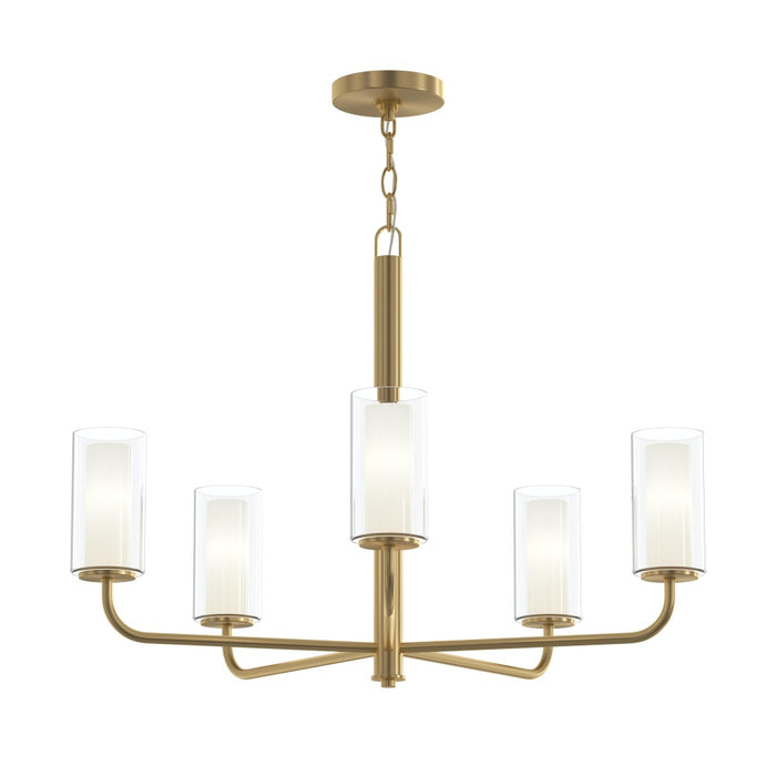 Mack Five-light Chandelier With Layered Glass Shades | P400475-191