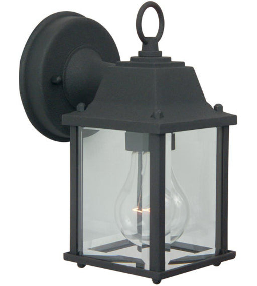 Craftmade Coach Lights Cast 1 Light Small Outdoor Wall Lantern in Textured Black