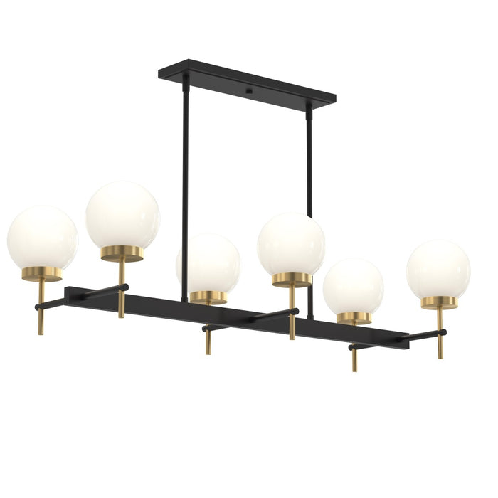 Rigsby Six-light Linear Chandelier | P400471-319