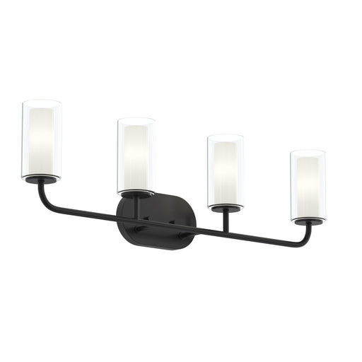 Mack Four-light Vanity Light With Layered Glass Shades | P300577-31M