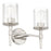 2 Light Vanity Light / Murale De Salle De Bain 2 Light | 207697A