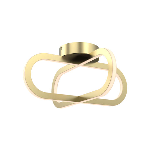 16 Inch Flushmount Double Vertical Ring | FDB-CC-BB