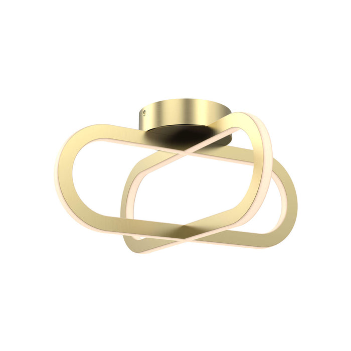 16 Inch Flushmount Double Vertical Ring | FDB-CC-BB