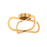 16 Inch Flushmount Double Vertical Ring | FDBCCGD