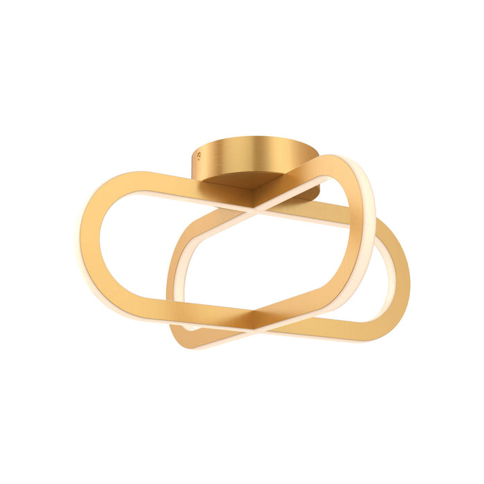 16 Inch Flushmount Double Vertical Ring | FDBCCGD