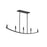 Jheni Five-light Linear Chandelier | P400461-31M