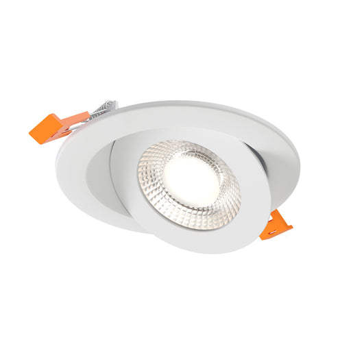 4 Inch Flat Recessed Led Gimbal Light | FGM4CCVWH