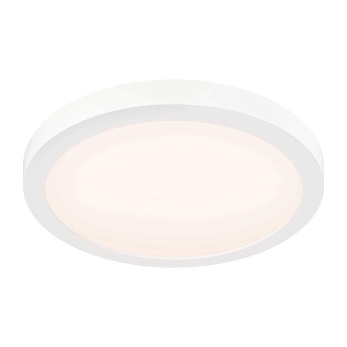 Plastic Flush Mount, 5cct | FMP12-CC-WH
