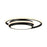 18 Inch Flushmount With Outer Ring | FMT18CCBK