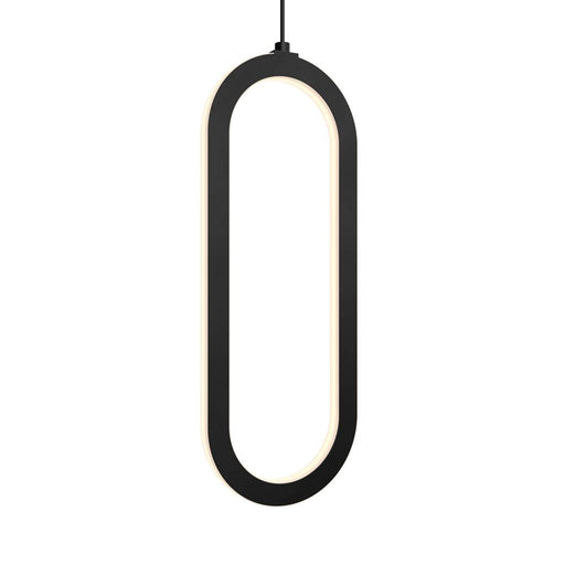 Dals Single Vertical Oblong Pendant 16''