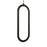 Single Vertical Oblong Pendant 16'' | FPDCCBK