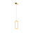 Single Vertical Oblong Pendant 16'' | FPDCCGD