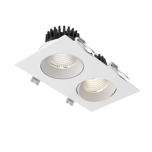 Double Gbr35 Recessed 5 Cct | GBR35-CC-DUO-WH