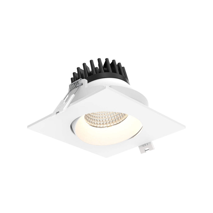 3.5" Gimbal Recessed Square 5cct | GBR35SQCCWH