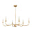 Abells Six Light Chandelier | GLC1196SB