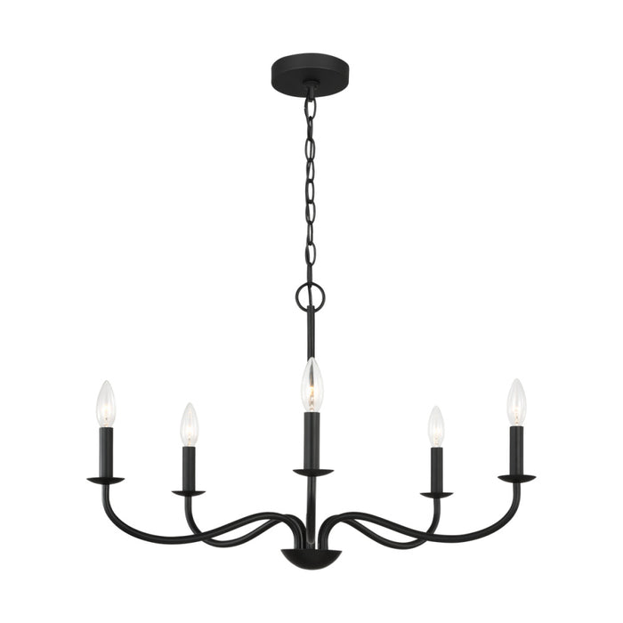 Abells Five Light Chandelier | GLC1205MBK