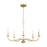 Abells Five Light Chandelier | GLC1205SB