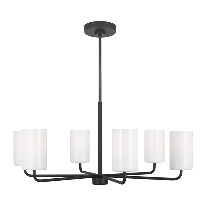 Rhett Large Chandelier | GLC1026EN3/MBK