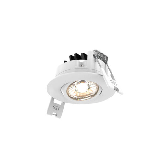 2'' Led Round Gimbal, 5cct - Universal 120v-347v, 0-10v Dimming | GMB2-CC-V-WH