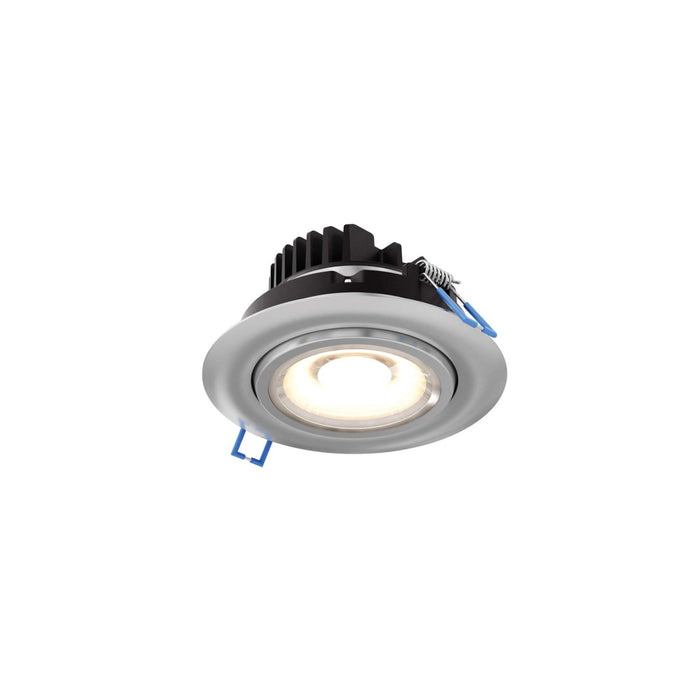 4 Inch Round Recessed Led Gimbal Light In 5cct | GMB4-CC-SN