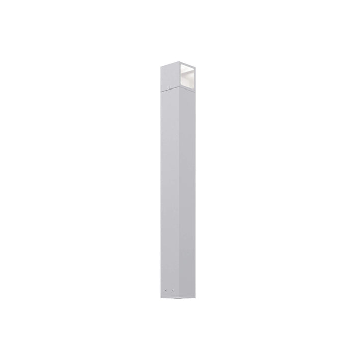 4 Inch Square Shaped Luminaire Led Bollard Path Light | LEDPATH004D-SG