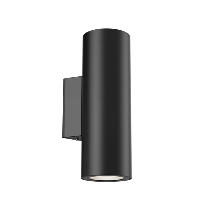 4in Round Wall Sconce, 120v, Triac - Black | LEDWALL-A-CC-BK